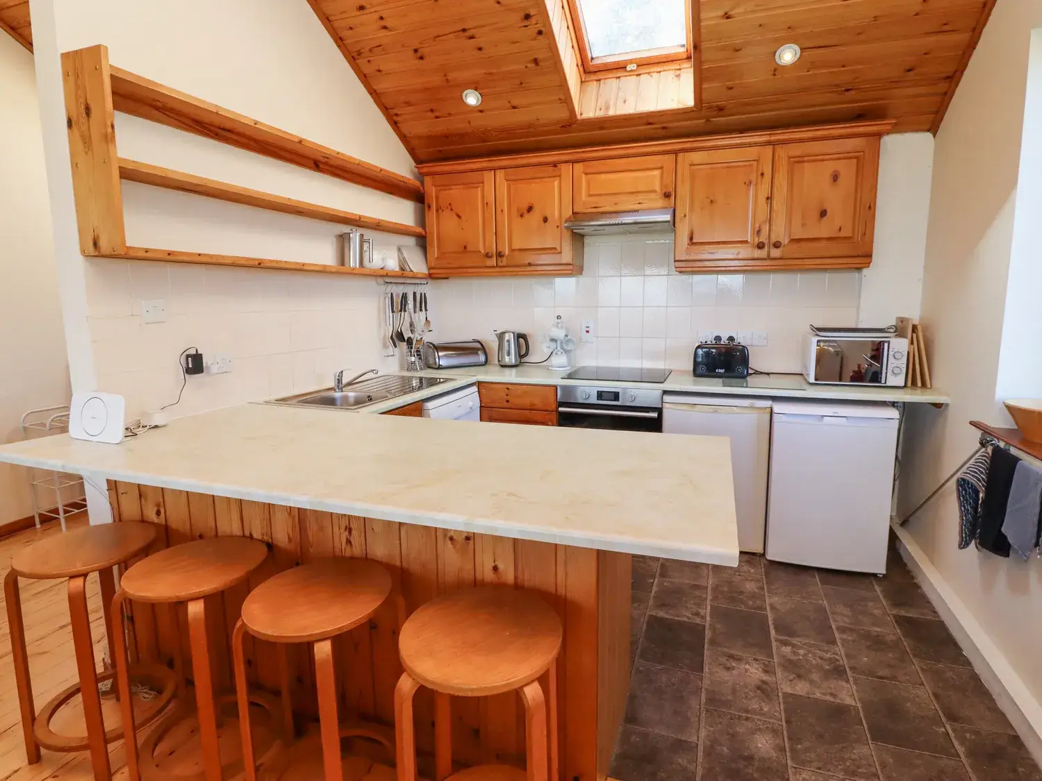 Dunstanburgh View Open-Plan Kitchen